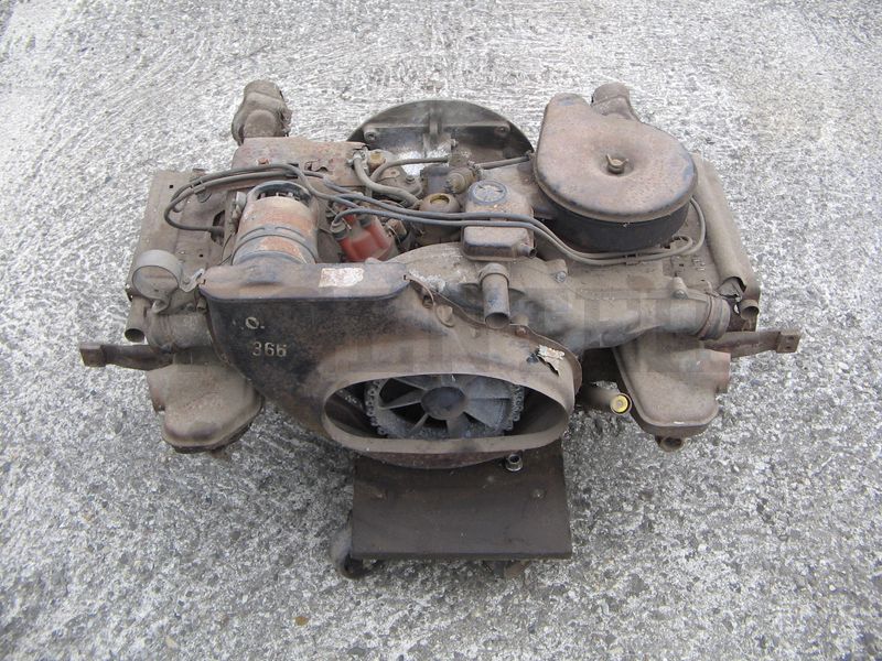 100 031 315 B ge1 -GS Rumpfmotor (gebraucht) K, dreht, näheres nicht bekannt, ohne Schwungrad, ohne Saugrohr, mit Gebläse, wie abgebildet