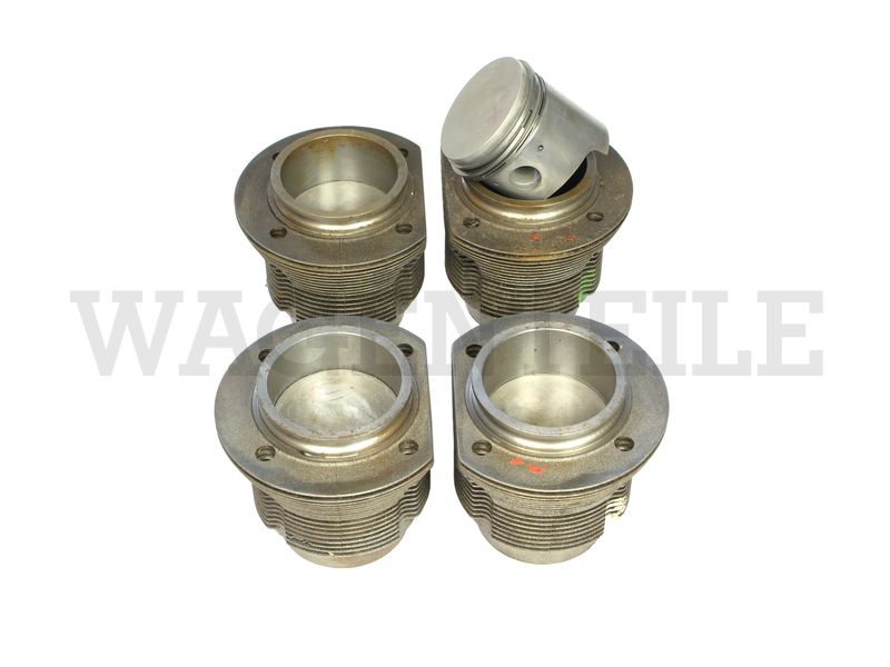198 057 111 F /4 Satz Kolben/ Zylinder 77mm 1200, KG-Bohrung 90, (Flach-Kolben)