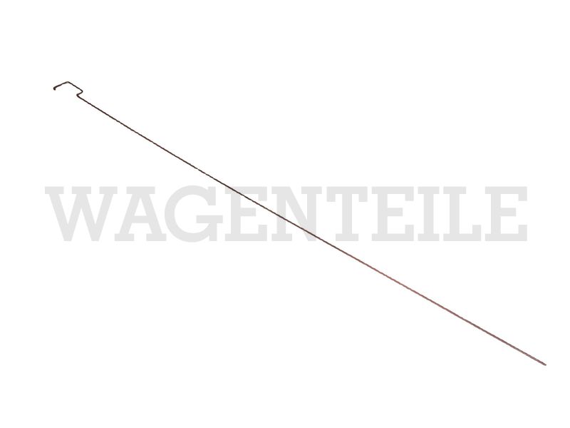 255 547 311 Zug Heizklappe unter Rückbank