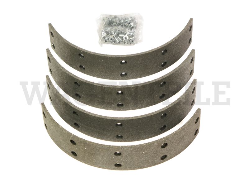 698 116 311 A Satz Bremsbeläge Übermaß 248x50x4,5mm