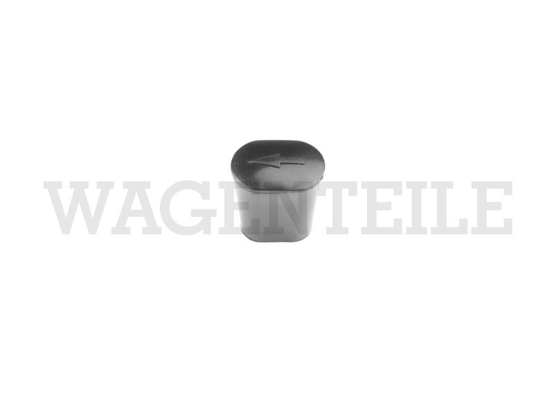 711 741 311 sw Knopf Heizhebel, schwarz