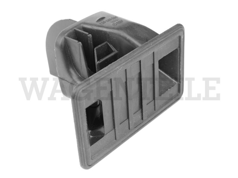 819 383 255 sw Heizdüse Schalttafel gepolstert, links schwarz