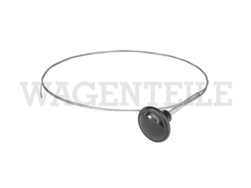 823 531 343 A sw Zug Haube vorn (1690mm) (Knopf schwarz)