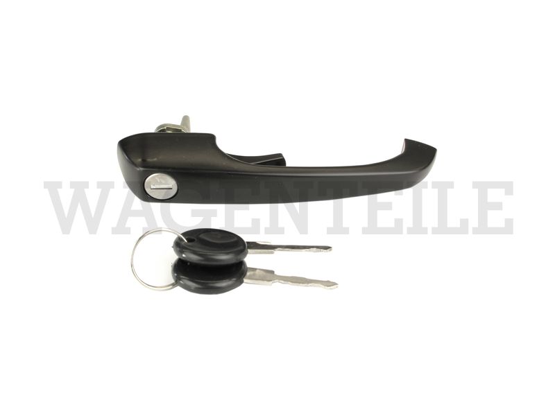 837 205 281 F -R Türgriff schwarz, Wendeschlüssel