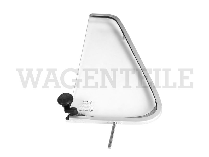 837 601 231 5 Drehfenster vorn links, alu poliert