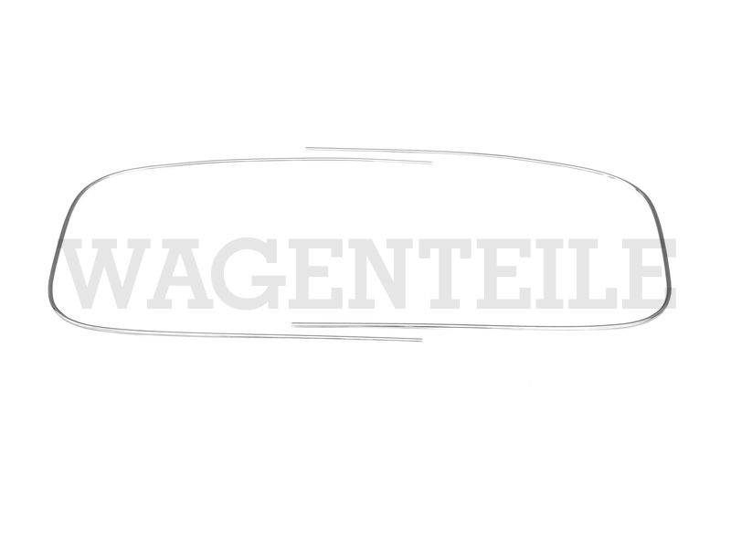 853 305 113 A /2 Zierrahmen Dichtung Frontscheibe, chrom