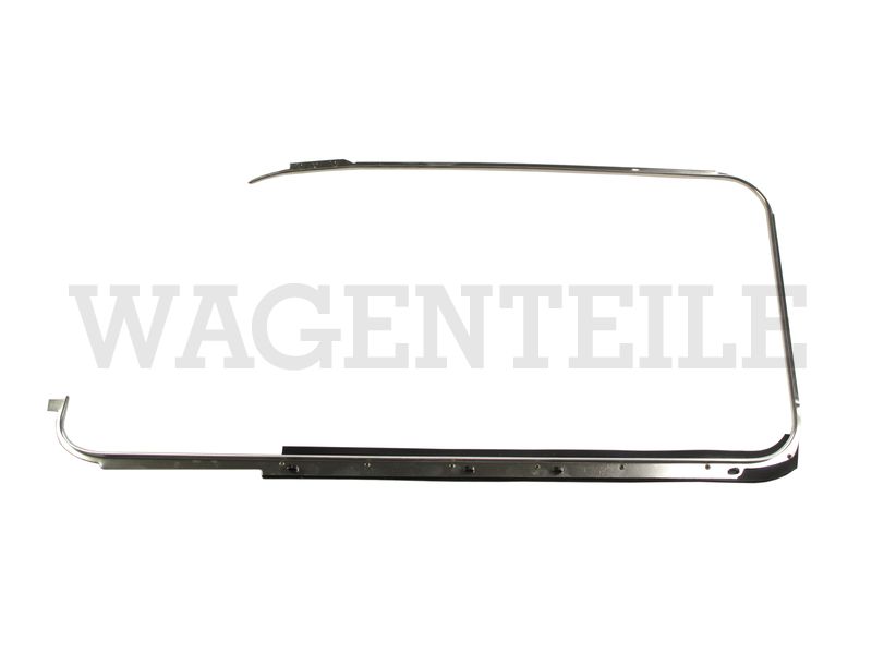 853 321 315 A -R Zierrahmen Fensterschacht-Dichtung, links, chrom