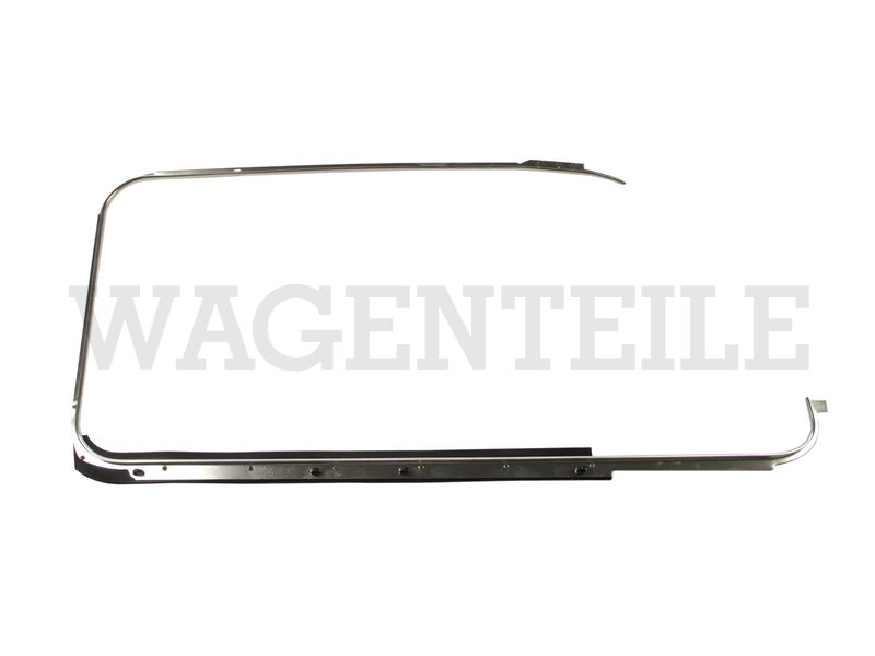 853 322 315 A -R Zierrahmen Fensterschacht-Dichtung, rechts, chrom