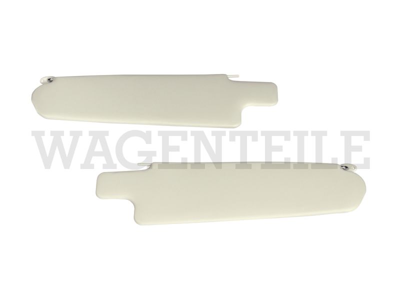 857 551 211 D ws /2 Sonnenblenden links und rechts, weiß