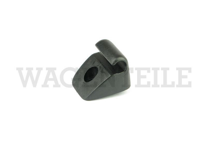 857 561 251 A sw Halter Sonnenblende links oder rechts (1,7mm Montagehaken) schwarz