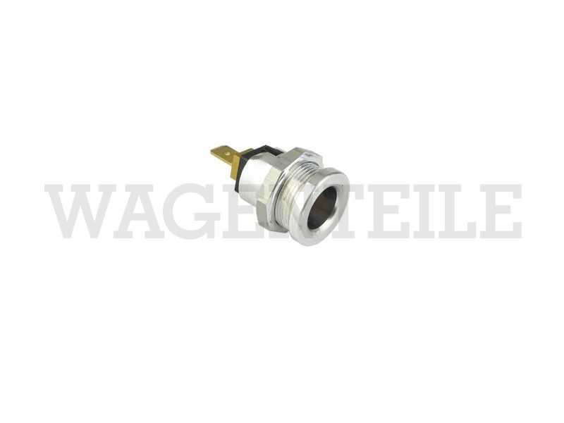 925 071 271 A Einbausteckdose DIN/ISO 4165 (12mm), Metall, Steckanschluss 6,3