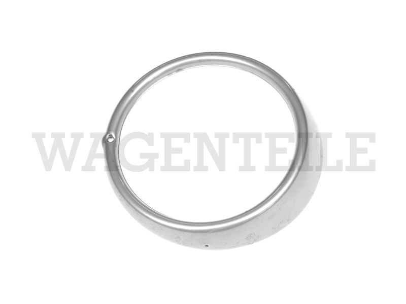 941 175 211 A Abdeckring Scheinwerfer, Metall (1 Loch) links, silberfarben