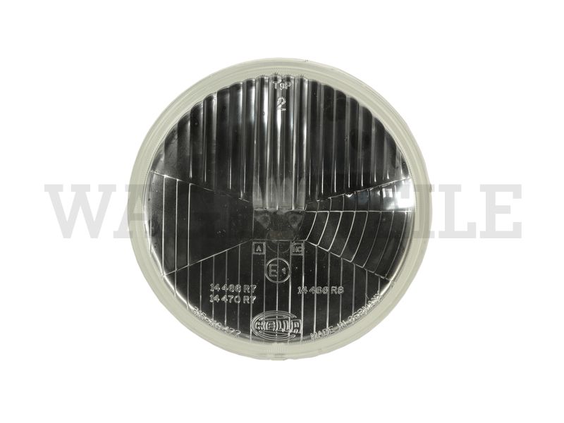 941 663 823 Scheinwerfer Abblendlicht Halogen H1, Passat1, Sirocco1 (Typ4 Masseanschluss fehlt, Nacharbeit erforderlich)