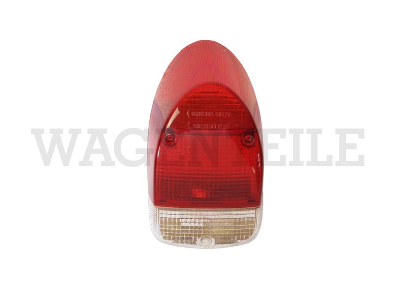 945 241 111 J -R Lichtscheibe Schlussleuchte (rot/weiß)