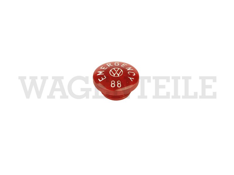953 255 211 C Lichtfenster Warnblinkschalter 'rot' (US Ausführung)