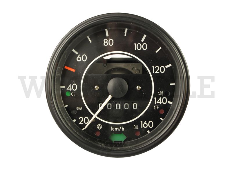 957 021 113 RX Tachometer (für Tankuhr, bis 160km/h, mit ATF, mit Standlichtkontrolle)