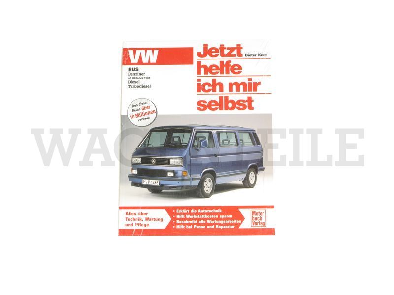 LI  011 25A B Reparaturbuch VW-Bus T3 Diesel/ WBX 'Jetzt helfe ich mir selbst'