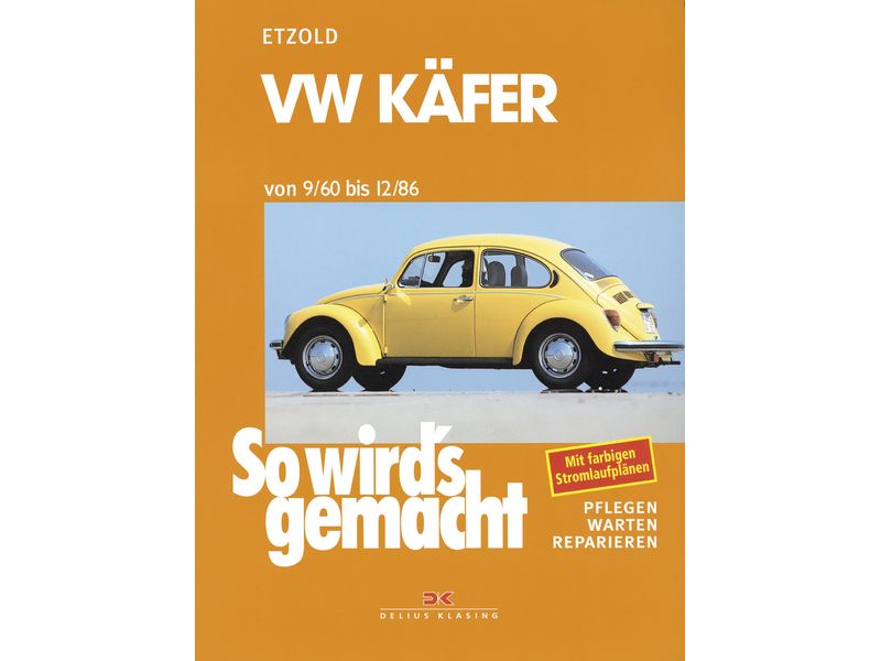 LI  013 11C E Reparaturbuch VW-Käfer "So wird's gemacht"
