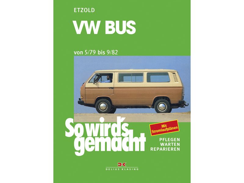 LI  013 25A C Reparaturbuch VW-Bus T3 LBX 1,6/2,0 "So wird's gemacht" (Nachdruck)