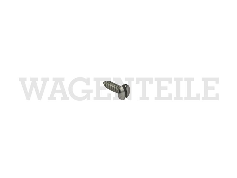 NO  011 460 1 Blechschraube B3,5x13, Linsensenkkopf (Schlitz)