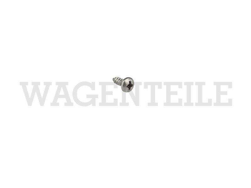 NO  013 957 5 va Blechschraube B3,5x9,5 2VA, Edelstahl Linsenkopf Kreuzschlitz
