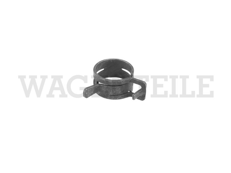 NO  016 403 1 Federbandschelle 27x15 schwarz (Spannbereich 26,0 - 29,2mm)