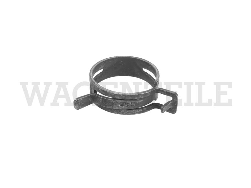 NO  016 409 1 Federbandschelle 47x15 schwarz (Spannbereich 45,5 - 50,0mm)