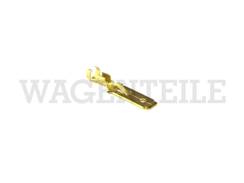 NO  017 461 4 Flachstecker 6,3x2,5/ 1,0-2,5 mit Rastnase