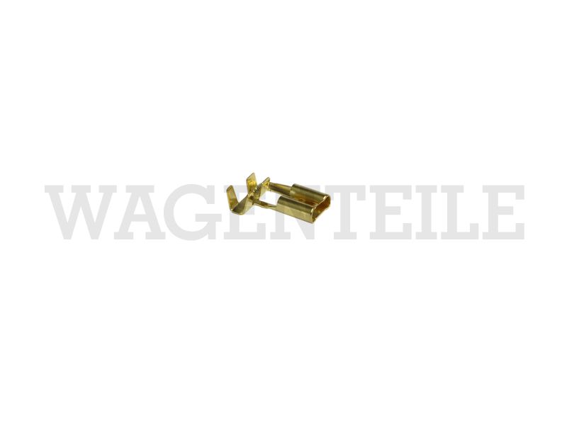 NO  017 500 3 Winkelflachsteckhülse 6,3x0,8/ 1,5-2,5