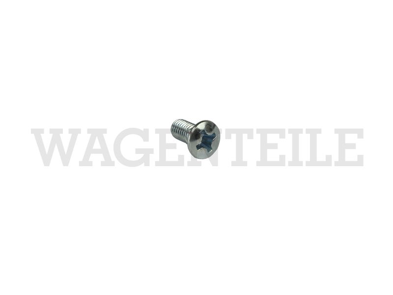 NO  033 039 1 Schraube M6x12, Linsensenkkopf, Kreuzschlitz