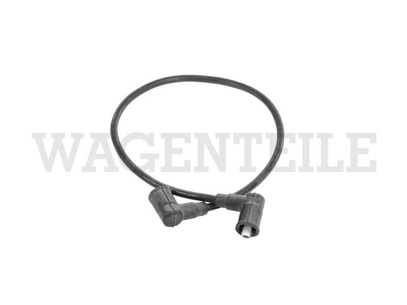 NO  038 875 3 Zündleitung 550mm, DIN, Spule/Verteiler, 2 Winkelstecker