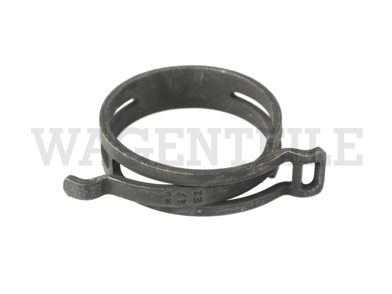 NO  909 265 01 Federbandschelle 47x12 Spannbereich 45,5 - 50,0mm (Raumsparschelle)