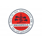 009 000 11A Wagenteile Aufkleber Luftboxer 12cm, rund