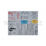 010 010 21A D Aufkleber Set T2 ab '68