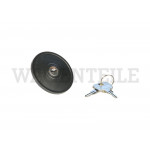 201 551 211 H Tankdeckel 65mm, abschließbar, schwarz
