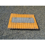 813 231 221 BJ gel -GS Abschlussblech oben (gelb) zum Motorraum mit Deckel