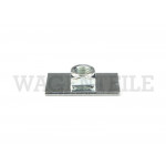 857 699 21A B Montageplatte mit Mutter Gurtgewinde UNF 7/16"-20G (M11,11x1,27)