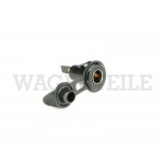 925 069 183 Einbausteckdose mit Schutzkappe, DIN/ISO 4165 (12mm), Kunststoff, Steckanschlüsse 6,3