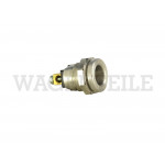 925 071 271 Einbausteckdose DIN/ISO 4165 (12mm), Metall, Schraubanschluss