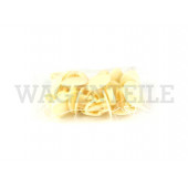 867 299 251 el /10 -R Clip Innenverkleidung, elfenbein (Westfalia bis '84, Krankenwagen)
