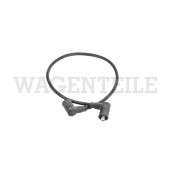 NO  038 875 3 Zündleitung 550mm, DIN, Spule/Verteiler, 2 Winkelstecker