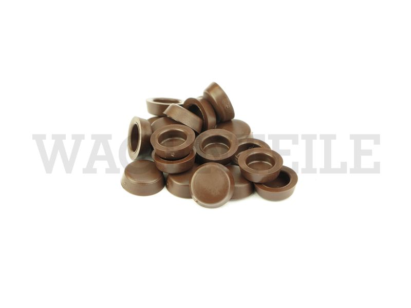 070 241 255 A /20 Abdeckkappe braun, für Linsenschraube (Westfalia) (20 Stück)