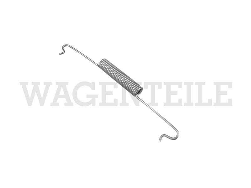 609 309 113 B Feder Bremsbacke, Vorderachse vorn, Hinterachse unten