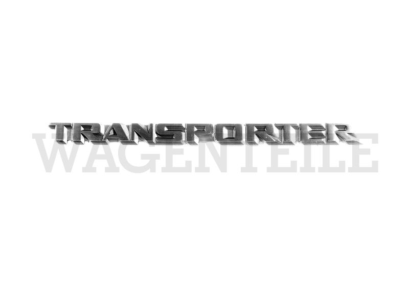 853 689 245 B Schriftzug 'TRANSPORTER', verchromt (Pritsche, Doka)