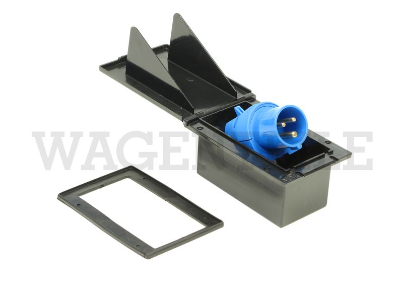 925 043 253 Außensteckdose CEE blau 230V mit Dichtung