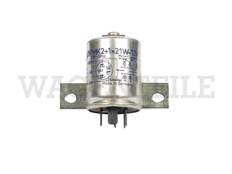 953 187 211 Blinkrelais 12V 2+1x21W für Anhängerbetrieb ohne Warnblinker