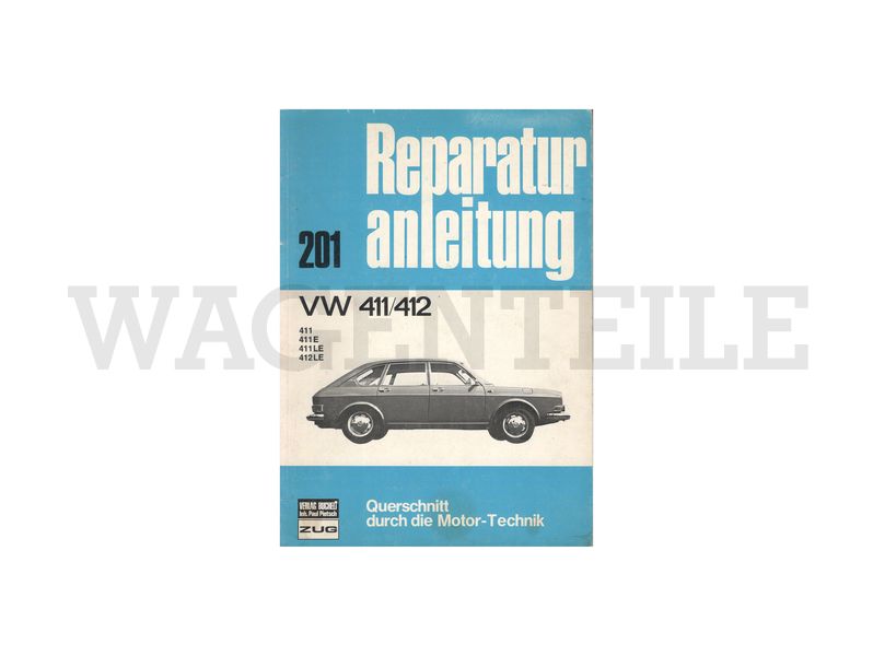 LI  015 41A A -G Reparaturbuch Typ 4 'Reparaturanleitung'