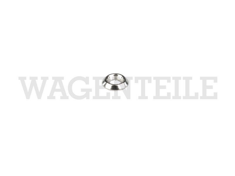 NO  011 701 1 Kegelscheibe Faltdach, Innenverkleidung A4,4 (5x12,5), Messing vernickelt