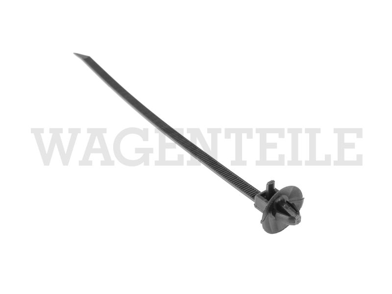 NO  902 055 01 Kabelbinder 4,5x140 mit Clip für Bohrung 6,5