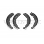 698 537 113 B Satz Bremsbacken Hinterachse, 30mm bis '64 (gerade Einstellschraube)
